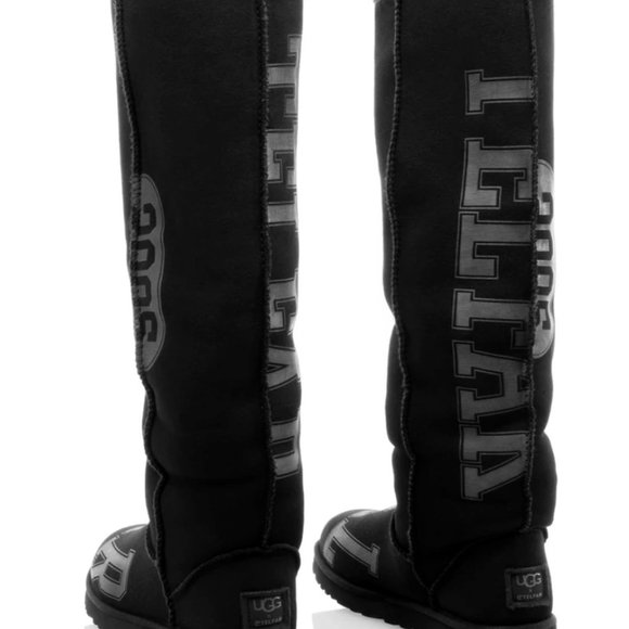 UGG x TELFAR Fleece Tall - Black Knee High